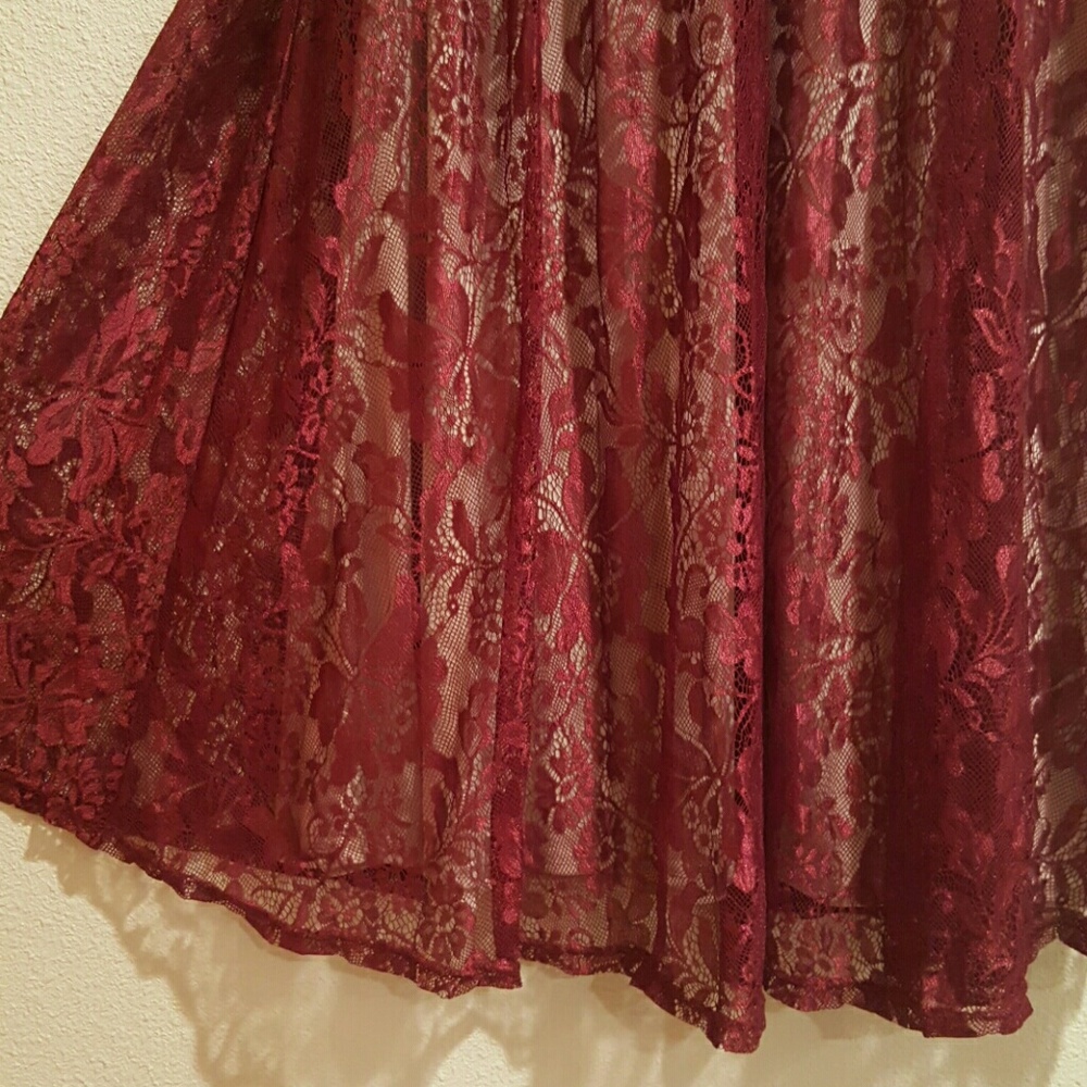 NWT Formal Burgundy Dress